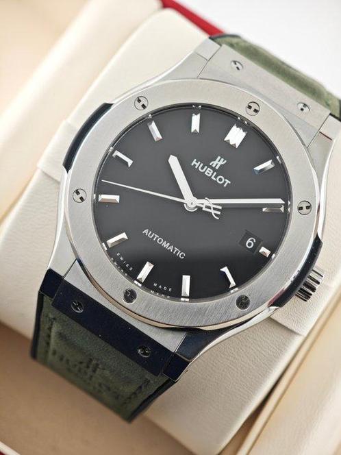 Hublot - Classic Fusion 45 - Zonder Minimumprijs -, Handtassen en Accessoires, Horloges | Heren