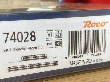 Roco H0 - 74028 - 74029 - 74030 - 74031 - Wagon de passagers