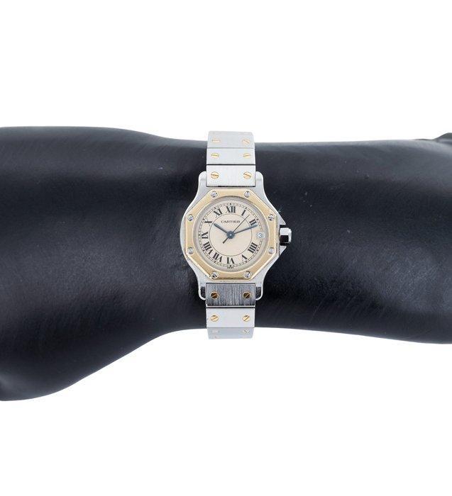 Cartier - Santos Octagon - Zonder Minimumprijs - 187903 -, Handtassen en Accessoires, Horloges | Heren