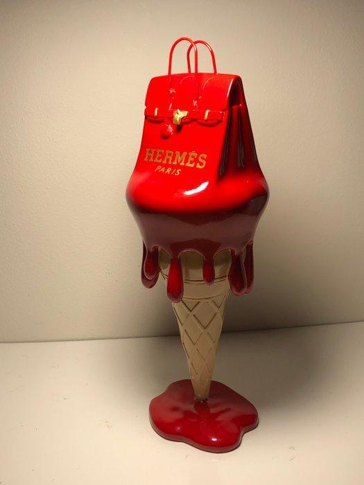 GF Exclusives - Hermès Birkin Bag Ice Cream Artwork By: GF, Antiek en Kunst, Kunst | Designobjecten