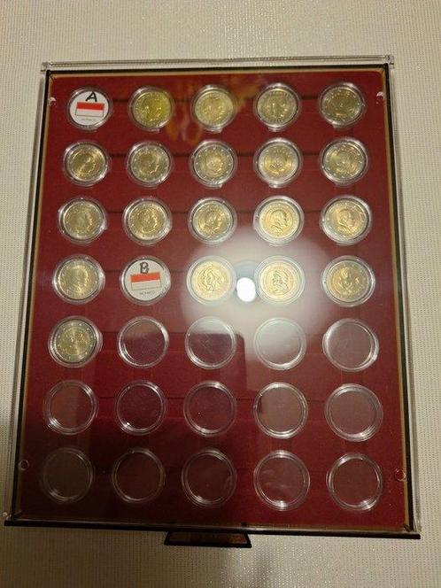 Monaco. 2 Euro 2001/2021 (19 coins), Postzegels en Munten, Munten | Europa | Euromunten