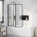 vidaXL Badscherm 3 panelen vouwbaar 141 x 132 cm, Doe-het-zelf en Bouw, Verzenden, Nieuw