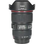 Tweedehands Canon EF 16-35mm f/4.0L IS USM CM5879, Ophalen of Verzenden, Gebruikt, Overige typen, Zoom