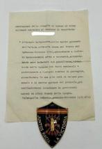 Italie - Cavalerie C.T.V. - Médaille militaire - SCUDETTO, Verzamelen, Militaria | Tweede Wereldoorlog