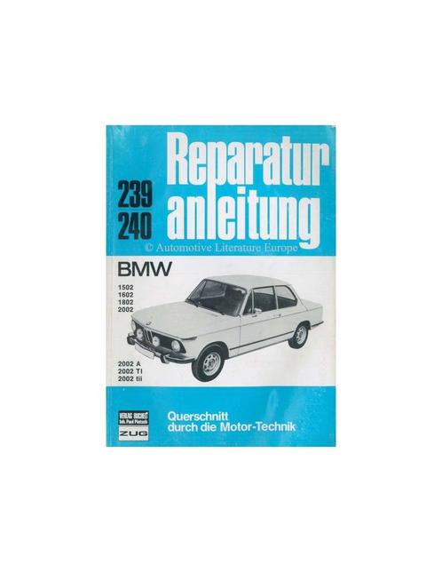 1975 BMW 1502-2002 VRAAGBAAK DUITS, Auto diversen, Handleidingen en Instructieboekjes, Ophalen of Verzenden