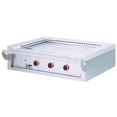 Teppanyaki gasplaat, 3 zones (3x 7 kW), tafelmodel -Top-, Articles professionnels, Horeca | Équipement de cuisine, Envoi