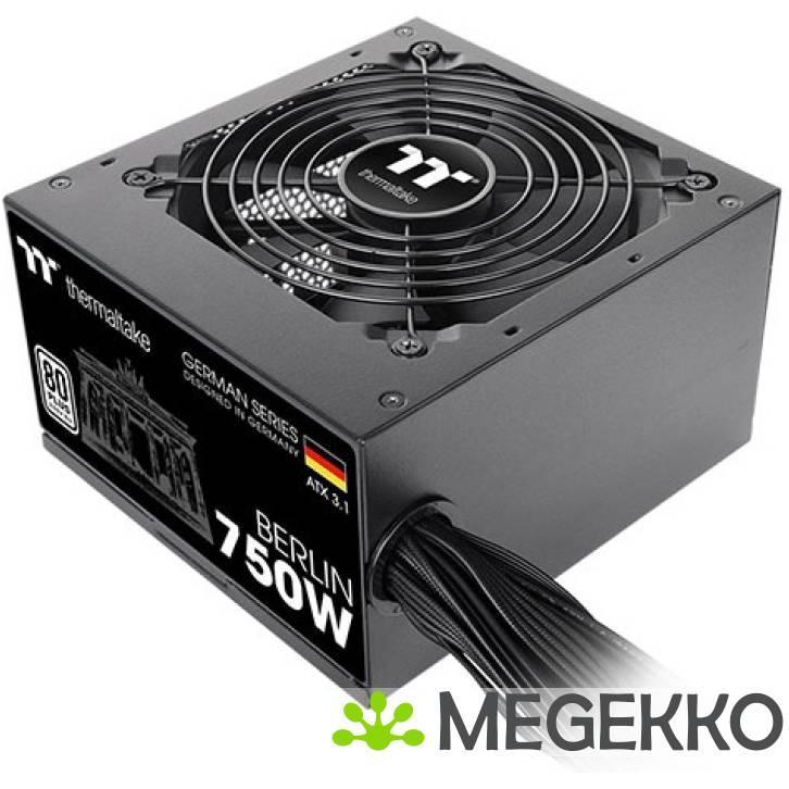 Thermaltake HAMBURG power supply unit 750W Zwart, Computers en Software, Overige Computers en Software, Nieuw, Verzenden