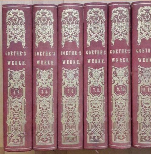 Johann Wolfgang von Goethe & Friedrich Schiller - Sämtliche, Antiek en Kunst, Antiek | Boeken en Manuscripten