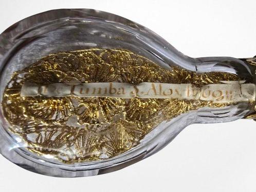Reliekhouder - Glas, Hout, Gouden messing - 1750-1800 - Ad, Antiek en Kunst, Kunst | Niet-Westerse kunst