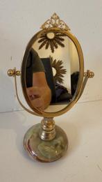 Tafelspiegel- Lipstick - Marmer - Marmeren basis, Antiek en Kunst