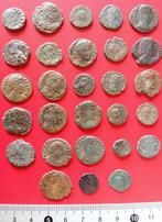 Romeinse Rijk Lot of 56 semi cleaned Roman coins, mainly, Postzegels en Munten