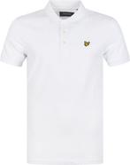 Lyle and Scott Polo Wit maat Maat 46 (S) of kleiner Heren, Kleding | Heren, Polo's, Verzenden, Wit, Nieuw, Lyle and Scott