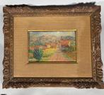 Serge Mendjisky (1929-2017) - Paysage du village de, Antiquités & Art, Art | Peinture | Classique