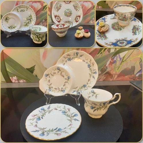 Royal Albert ea - Gebak/taartset (9) - Porselein - Coalport, Antiek en Kunst, Antiek | Meubels | Tafels