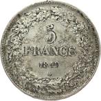 België. Leopold I. 5 Francs 1849 - position A
