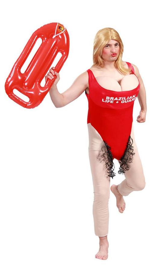 Baywatch Kostuum Heren, Kleding | Heren, Carnavalskleding en Feestkleding, Nieuw, Verzenden