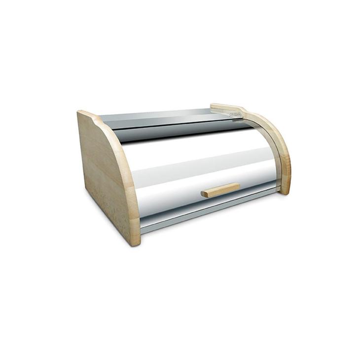 Broodtrommel - - Voor 2 broden - Vershouddoos - Zilver, Huis en Inrichting, Keuken | Keukenbenodigdheden, Nieuw, Ophalen of Verzenden