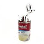 Koen Betjes (1992) - Pooping Balloon Dog (silver) x Campbell