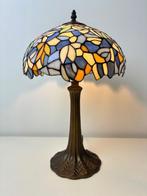 Tafellamp - Tiffany stijl “flower” lamp - glas in lood, Antiek en Kunst, Curiosa en Brocante