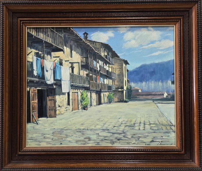 Escuela Española (XX), firmado J. Armengol - Silencio en la, Antiek en Kunst, Kunst | Schilderijen | Klassiek