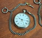 Klokonderdelen (2) - Harris & Sons London - - .935 zilver -, Antiek en Kunst, Antiek | Klokken