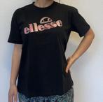 ellesse T-Shirt Logo Glitter (Zwart Roze) Maten: Small &..., Kleding | Dames, T-shirts, Nieuw, Verzenden