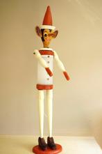 Lampadaire - Lampadaire Pinocchio en bois, style milieu du