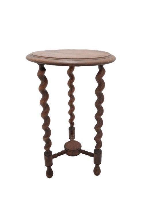 Bijzettafel - Hout - 50 cm Bobbin, Antiek en Kunst, Curiosa en Brocante