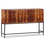vidaXL Dressoir 120x30x80 cm massief acaciahout, Huis en Inrichting, Verzenden, Nieuw
