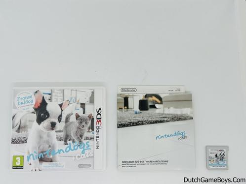 Nintendo 3DS - Nintendogs + Cats - Franse Bulldog & Nieuwe V, Consoles de jeu & Jeux vidéo, Jeux | Nintendo 2DS & 3DS, Envoi