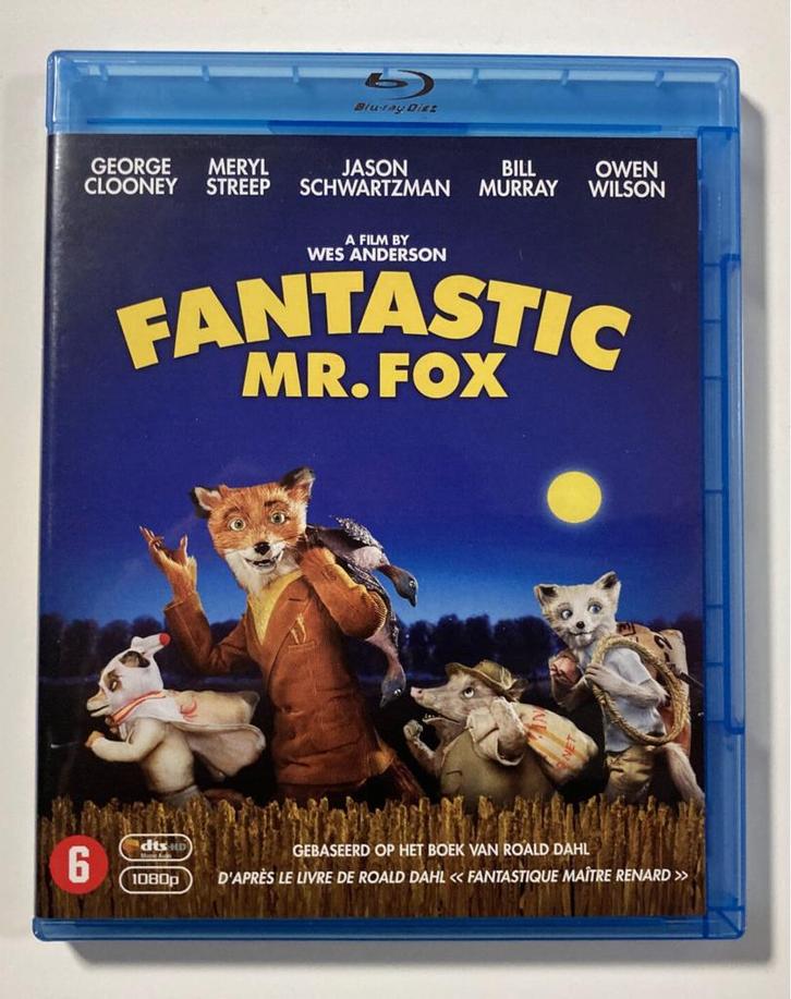 FANTASTIC MR. FOX (BLURAY), Cd's en Dvd's, Blu-ray, Gebruikt