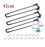 Poten voor bv salontafel epoxy 42 cm, set van 3 resin,, Nieuw
