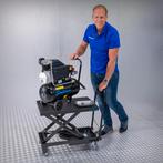 Datona Verrijdbare hydraulische heftafel - zwart - Datona, Doe-het-zelf en Bouw, Gereedschap | Overige machines, Ophalen of Verzenden