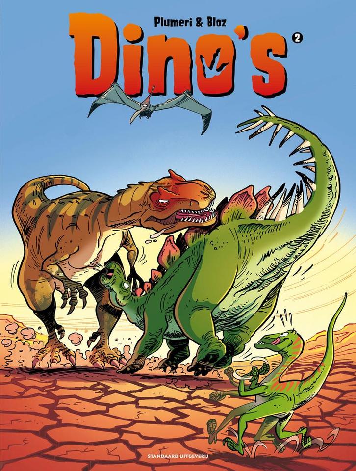 Dinos / Dino / 2 9789063349875 Arnaud Plumeri, Boeken, Stripverhalen, Gelezen, Verzenden