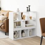 vidaXL Kamerscherm 100x33x94,5 cm bewerkt hout wit, Huis en Inrichting, Kasten | Boekenkasten, Verzenden, Nieuw