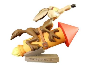 Démons & Merveilles - Figurine - Wile E. Coyote on a Rocket