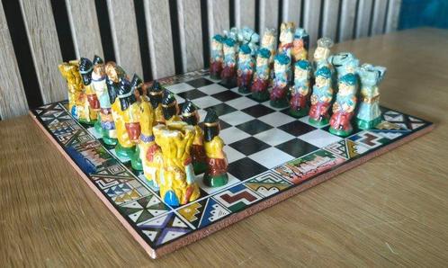 Jeu déchecs - Handmade - Argile, Antiek en Kunst, Curiosa en Brocante