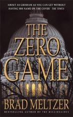 The Zero Game 9780340825037 Brad Meltzer, Verzenden, Gelezen, Brad Meltzer