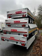 Plateau aanhangwagens EDUARD geremd 2700kg -3500kg rampen, Auto diversen, Aanhangers en Bagagewagens, Ophalen, Nieuw