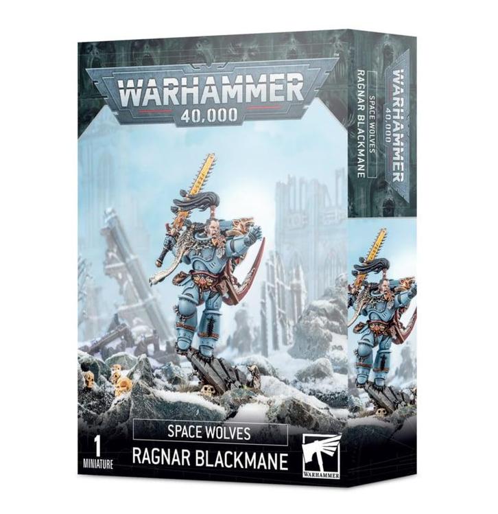Warhammer 40.000 Space Wolves Ragnar Blackmane (Warhammer, Hobby en Vrije tijd, Wargaming, Ophalen of Verzenden