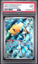 Pokémon - 1 Graded card - Mistys Psyduck 193/182 Foil,, Nieuw