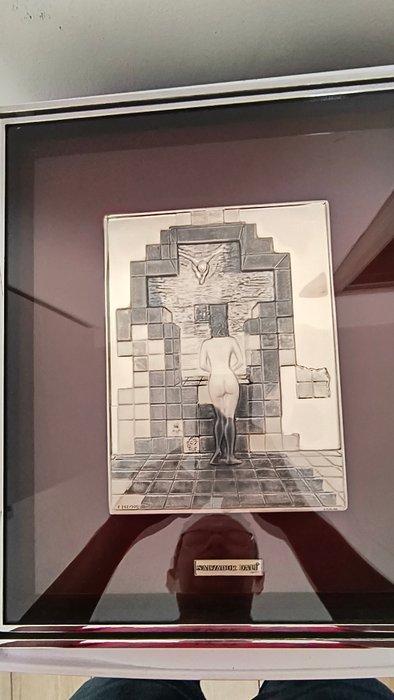 Salvador Dali (1904-1989) - Reliëf, Gala - 38 cm - .925, Antiek en Kunst, Antiek | Overige Antiek