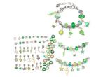 Veiling - DIY armbanden set groen - Zelf sieraden maken, Nieuw