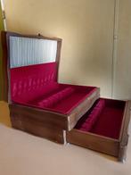 Bestekset - Hout, Fluweel - Cubertero, Antiek en Kunst