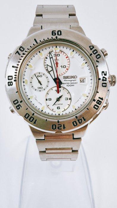 Seiko - Chronograph - Zonder minimumprijs - 7T32-6M2 - Heren, Handtassen en Accessoires, Horloges | Antiek