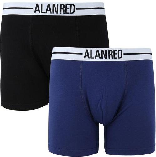 Alan Red Boxer Donkerblauw 2Pack maat M Heren, Kleding | Heren, Ondergoed, Blauw, Boxer, Verzenden