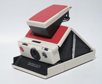 Polaroid SX-70 Land Camera - Model 2 - Pelle rossa -, Audio, Tv en Foto, Nieuw