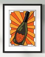 Louis Michel Krüger (1997) - DOM PERIGNON (ORANGE), Antiek en Kunst, Kunst | Schilderijen | Modern