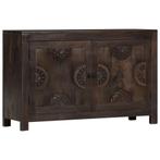 vidaXL Dressoir met gesneden ontwerp 110x35x70 cm massief, Huis en Inrichting, Verzenden, Nieuw