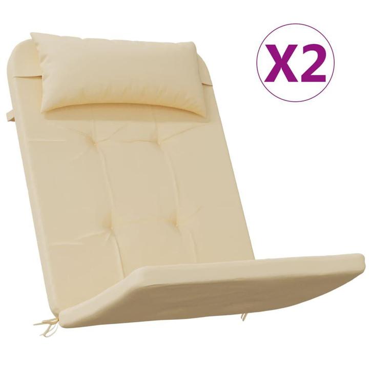 Beige Stoelkussens Adirondack | Retour Deal | Zomerse Sfeer!, Tuin en Terras, Tuinmeubel-accessoires, Nieuw, Verzenden